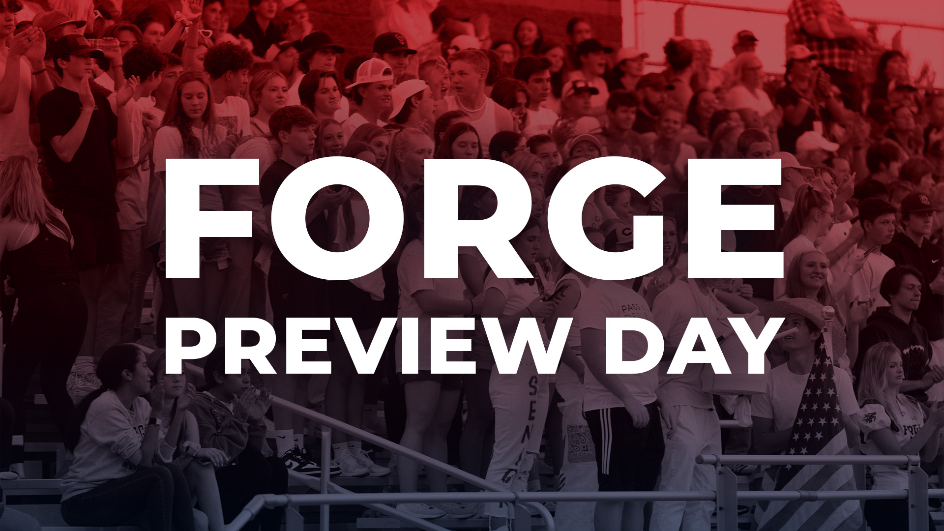 Forge Preview Day

September 18 | 12:30 - 2:30pm
